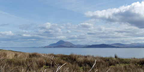 Croagh Patrick, Co. Mayo from Clare Island.
