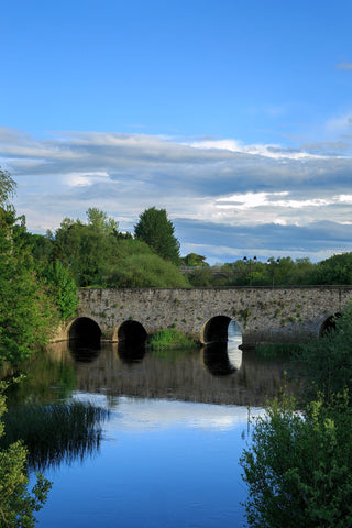 The "New Bridge" in Navan crossing the River Boyne.  The bridge was built between 1735 and 1756.