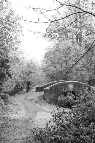 Ruxton Bridge, Navan in the cold snap of December 2022.
